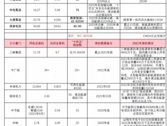 “十四五”新能源装机目标超6亿千瓦