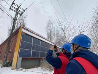 应急强降雪 徐水电力走访1564户保障电网安全运行