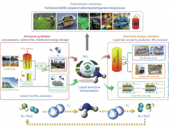 中国发展“氨-氢”能源路线实现碳中和的机遇与挑战